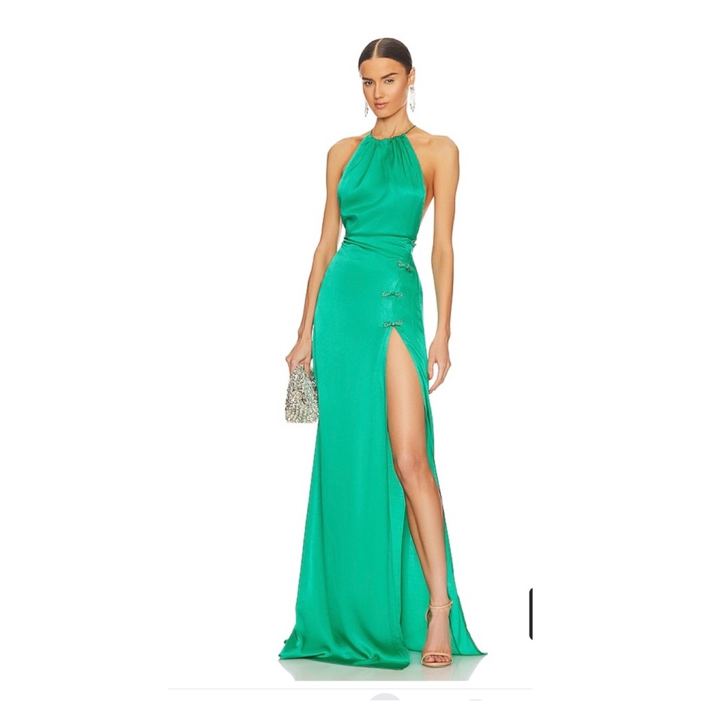 Porter dress in Jade green by Sau Lee REVOLVE
